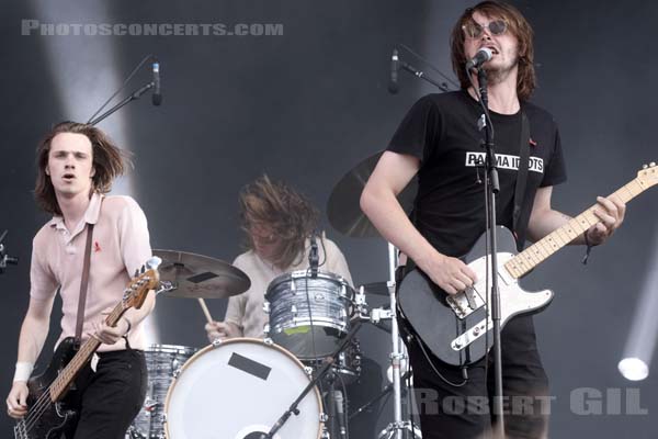 PALMA VIOLETS - 2015-06-26 - PARIS - Hippodrome de Longchamp - Sam Fryer - Chilli Jesson - Will Doyle